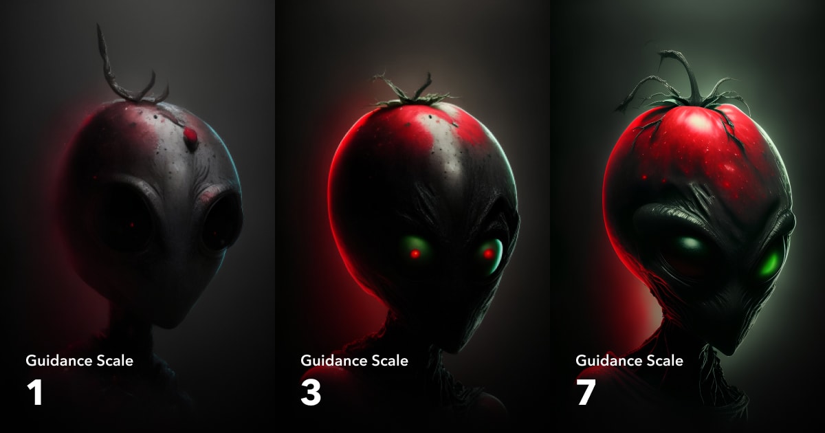 Easy Diffusion Guidance Scale - Image to u